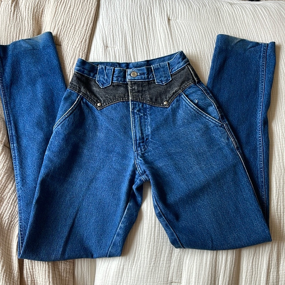 Stoney River Black/Denim Vintage Jeans